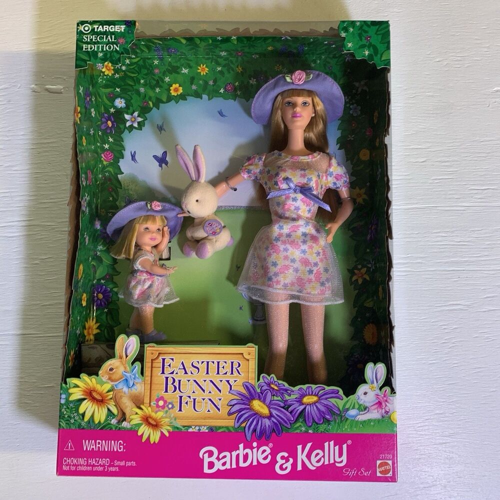 Vintage Barbie 1990’s Easter Bunny Fun Barbie & Kelly